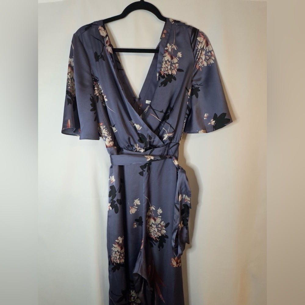 Avec Les Filles Floral/Kimono Style Jumpsuit-Size 10 - Picture 5 of 16
